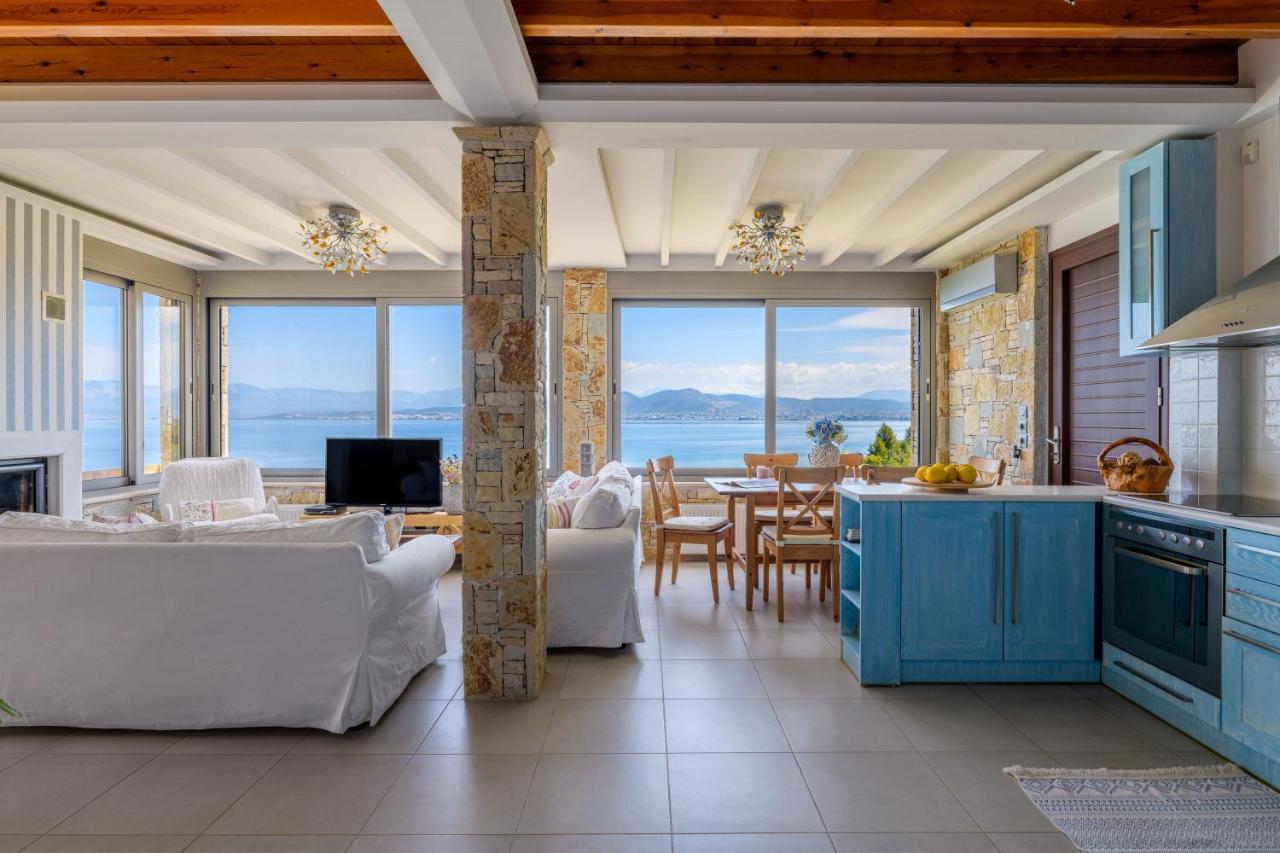 Crystal Beach Villa Chalkida Luaran gambar