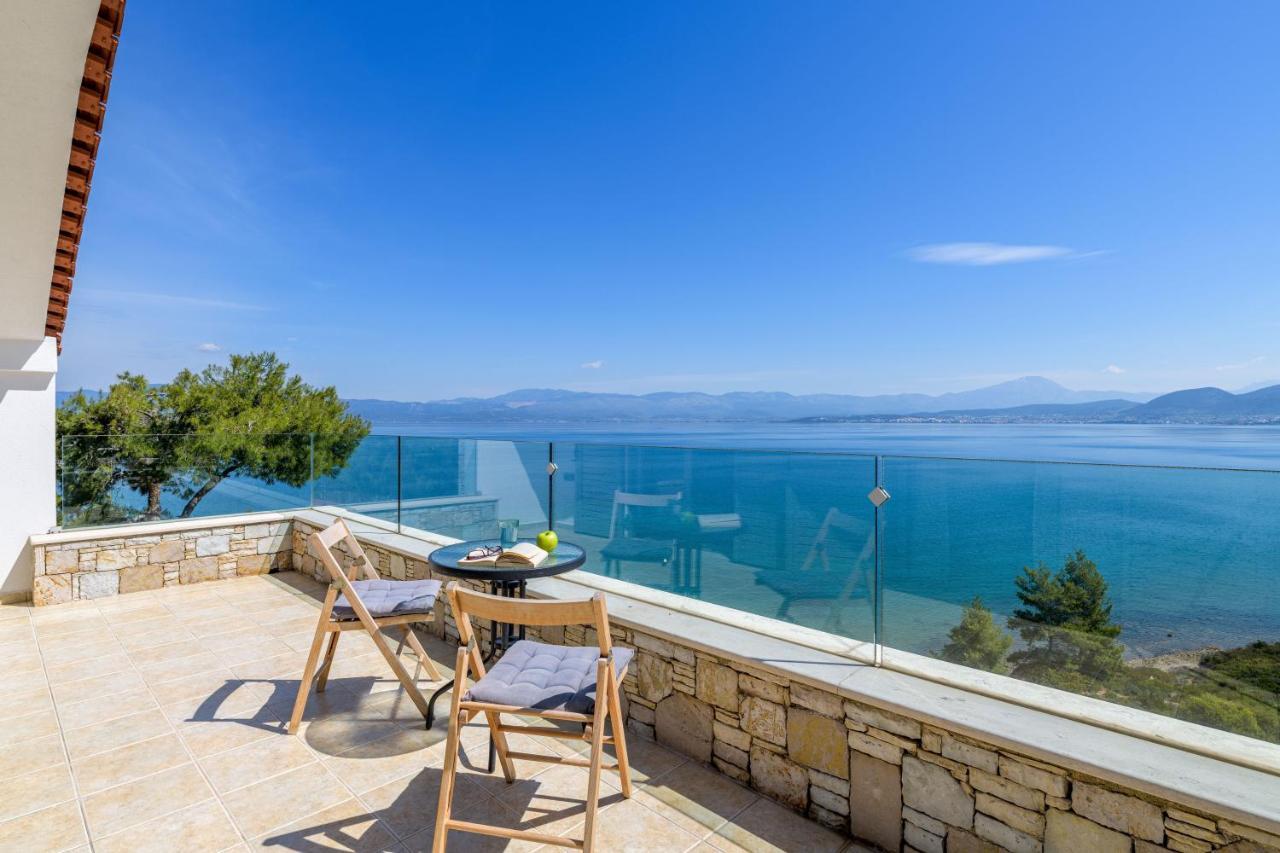 Crystal Beach Villa Chalkida Luaran gambar