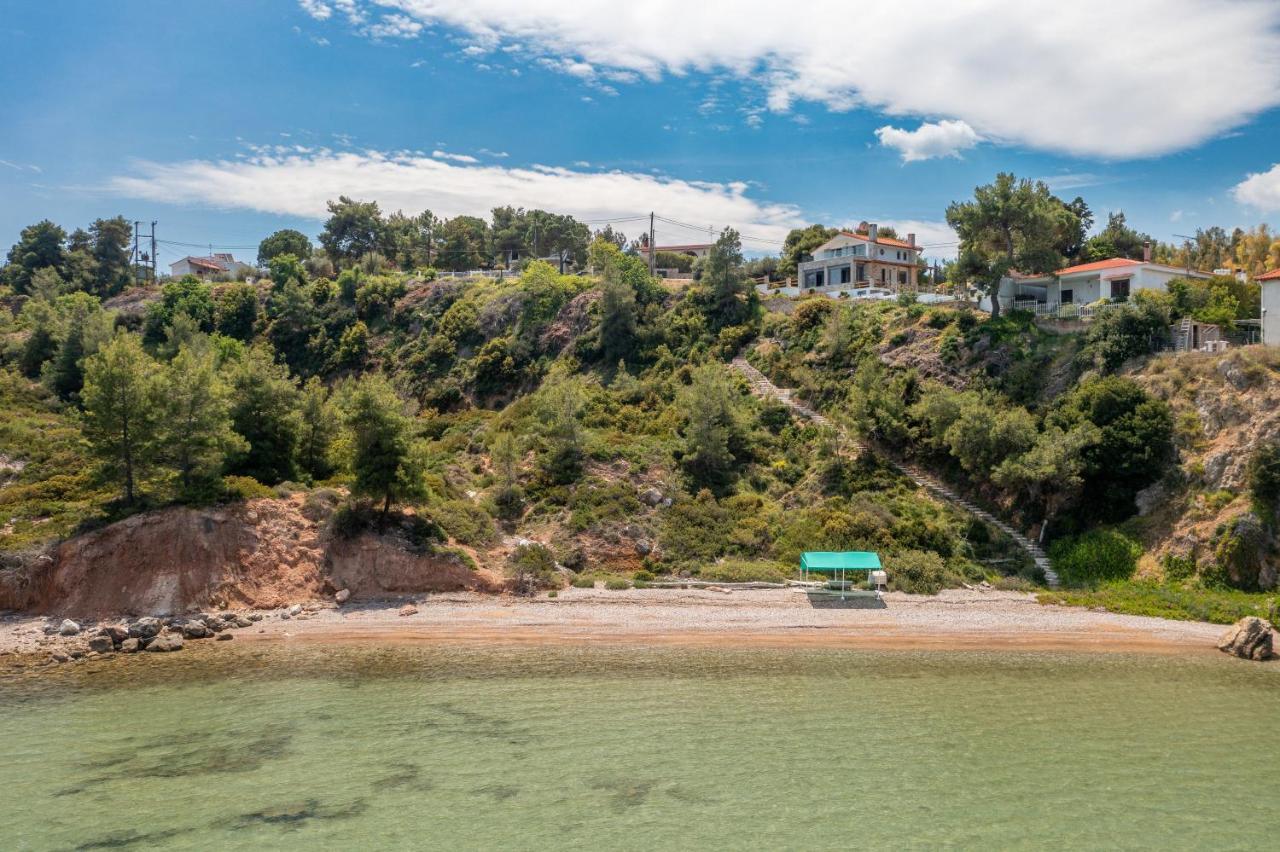 Crystal Beach Villa Chalkida Luaran gambar