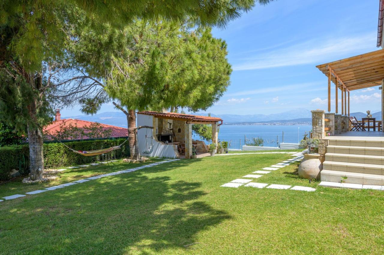 Crystal Beach Villa Chalkida Luaran gambar