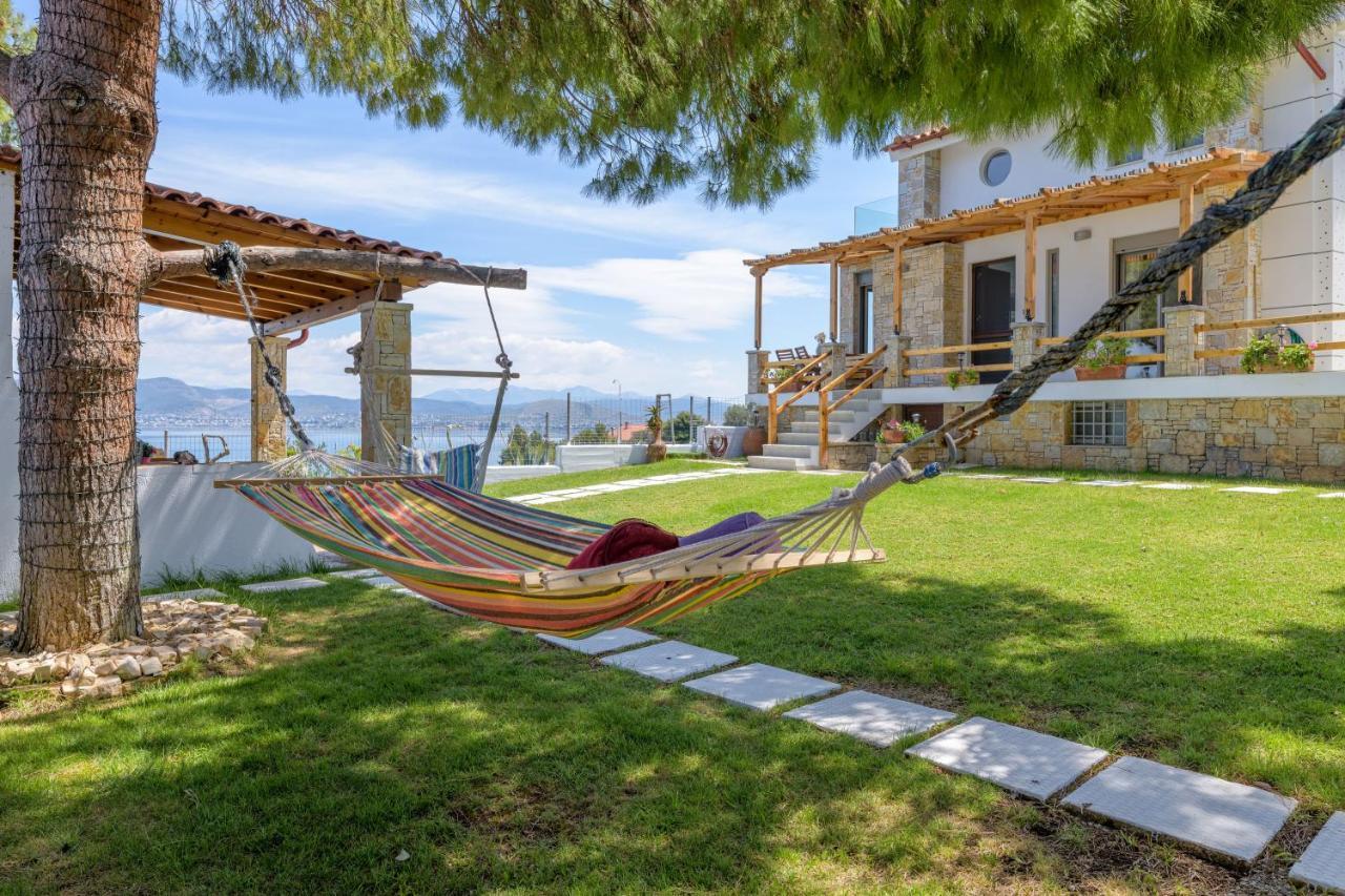Crystal Beach Villa Chalkida Luaran gambar
