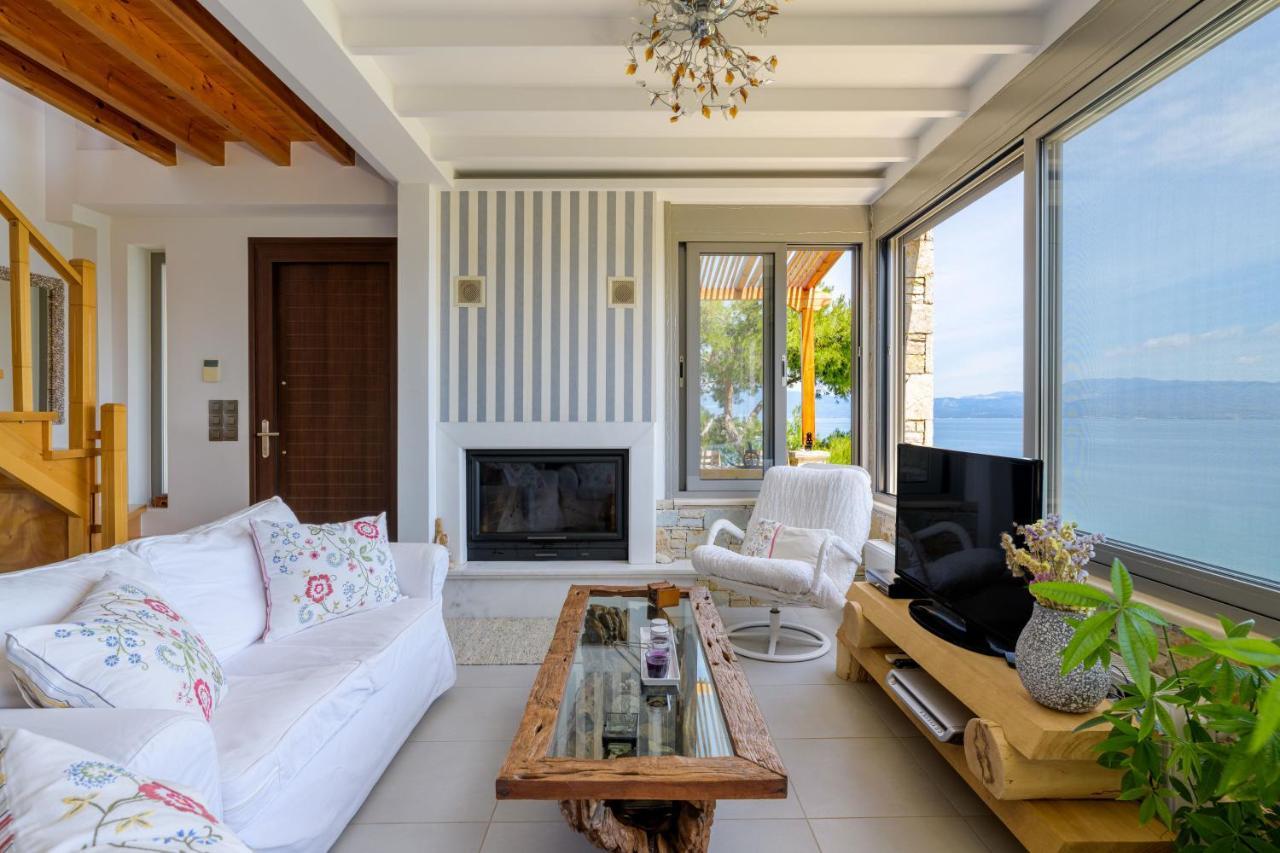 Crystal Beach Villa Chalkida Luaran gambar