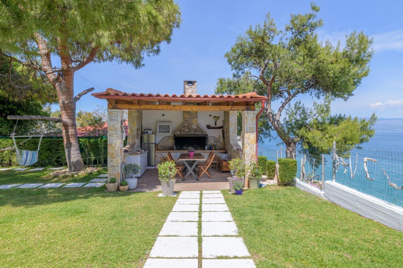 Crystal Beach Villa Chalkida Luaran gambar