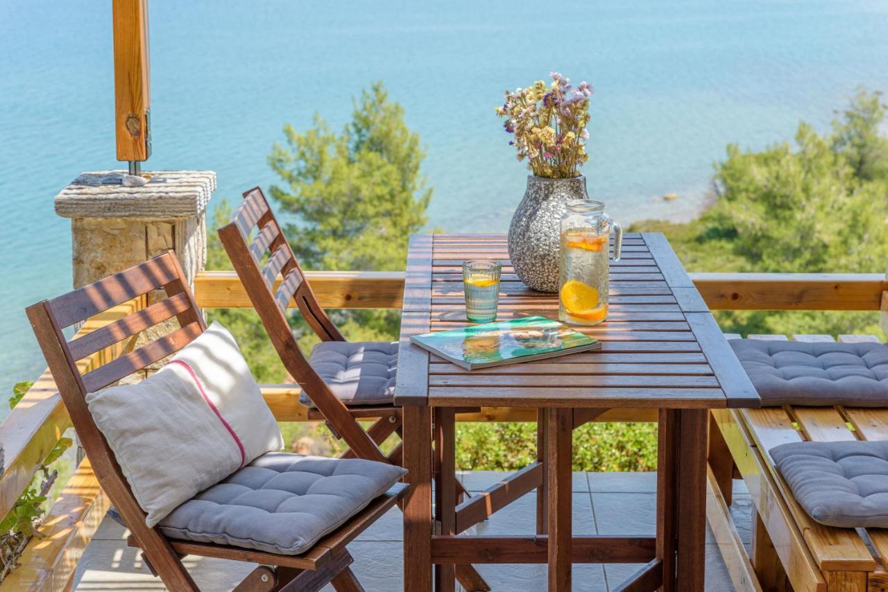 Crystal Beach Villa Chalkida Luaran gambar