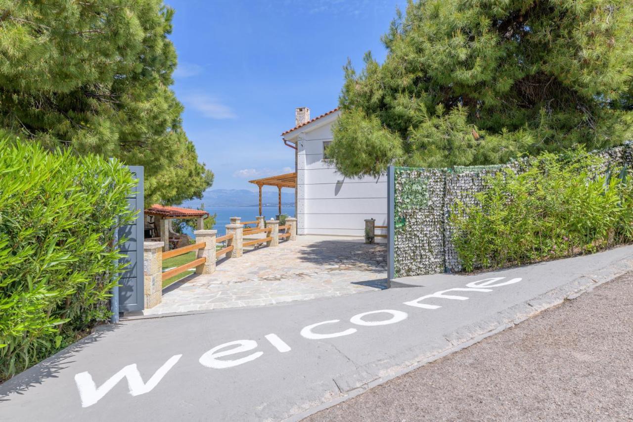 Crystal Beach Villa Chalkida Luaran gambar