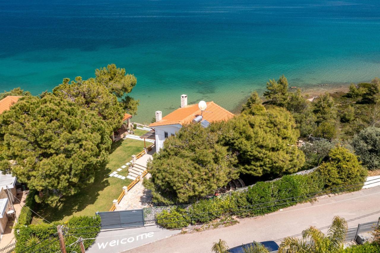 Crystal Beach Villa Chalkida Luaran gambar