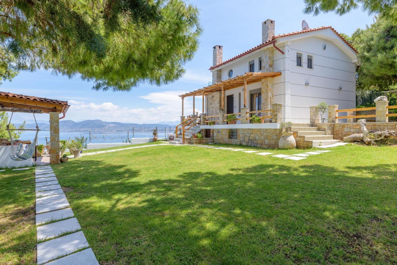 Crystal Beach Villa Chalkida Luaran gambar