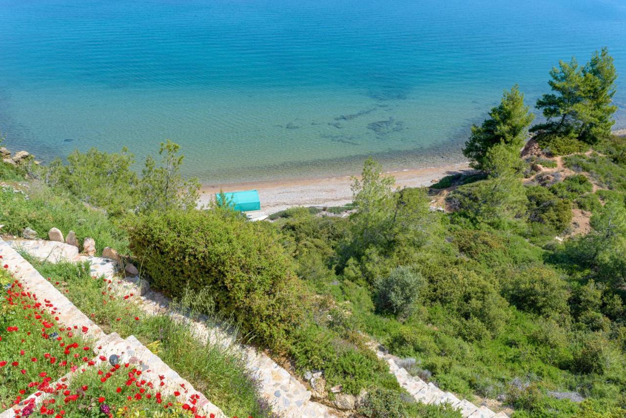 Crystal Beach Villa Chalkida Luaran gambar