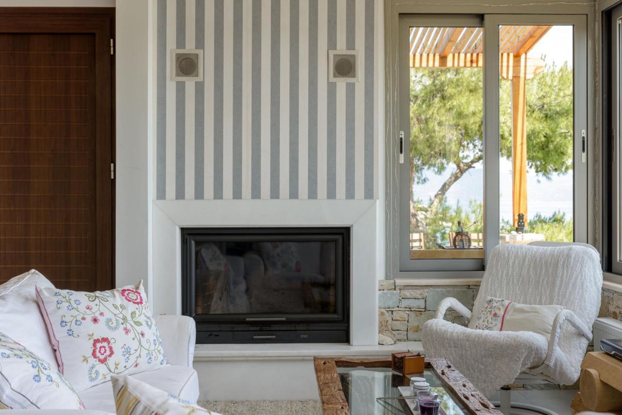 Crystal Beach Villa Chalkida Luaran gambar